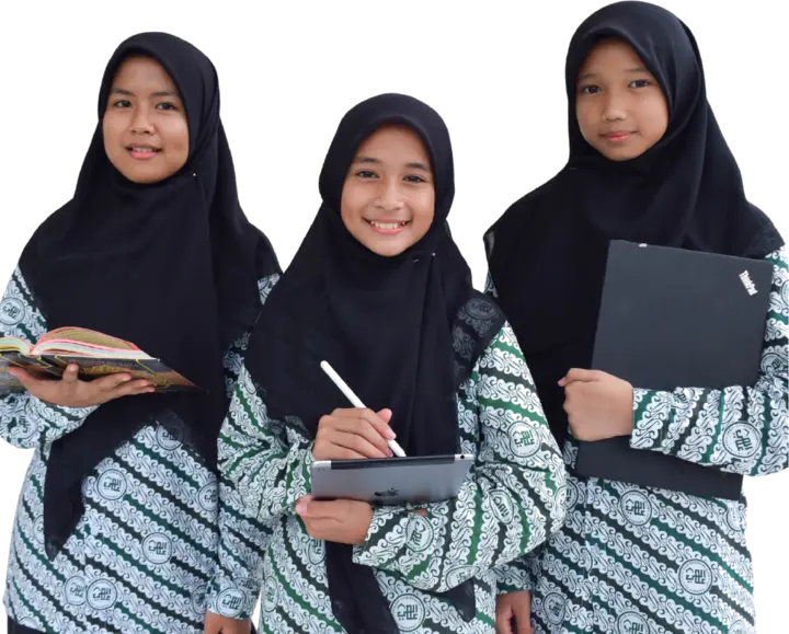 Siswi sekolah menengah THI